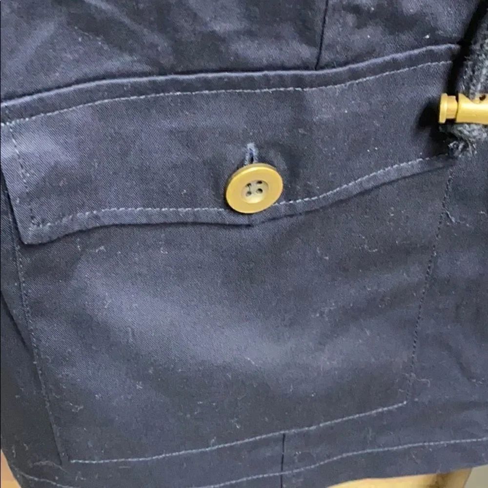C’ESTTOI Navy Full-Zip-Snap Utility Jacket - Picture 2 of 8